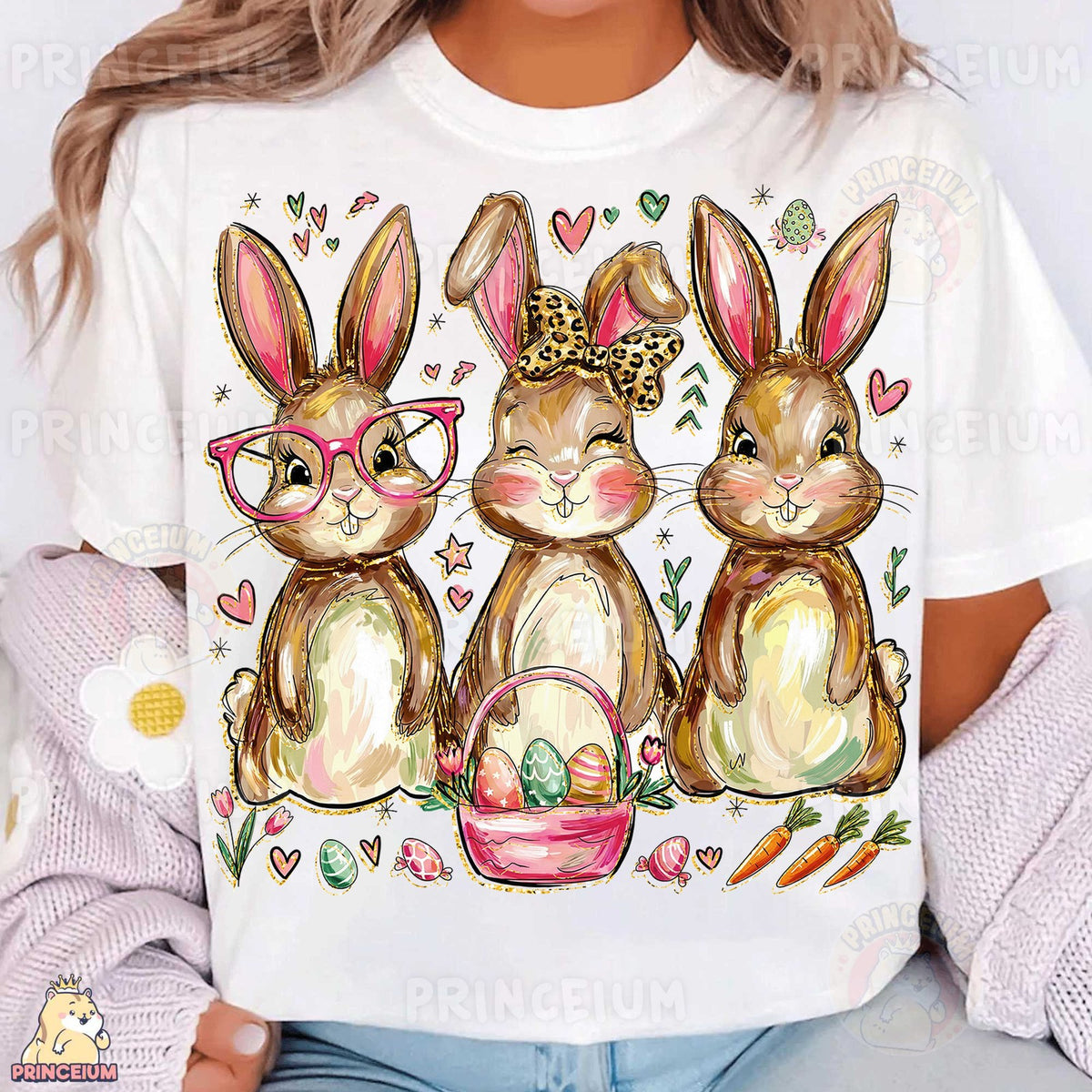 Easter Bunny Trio