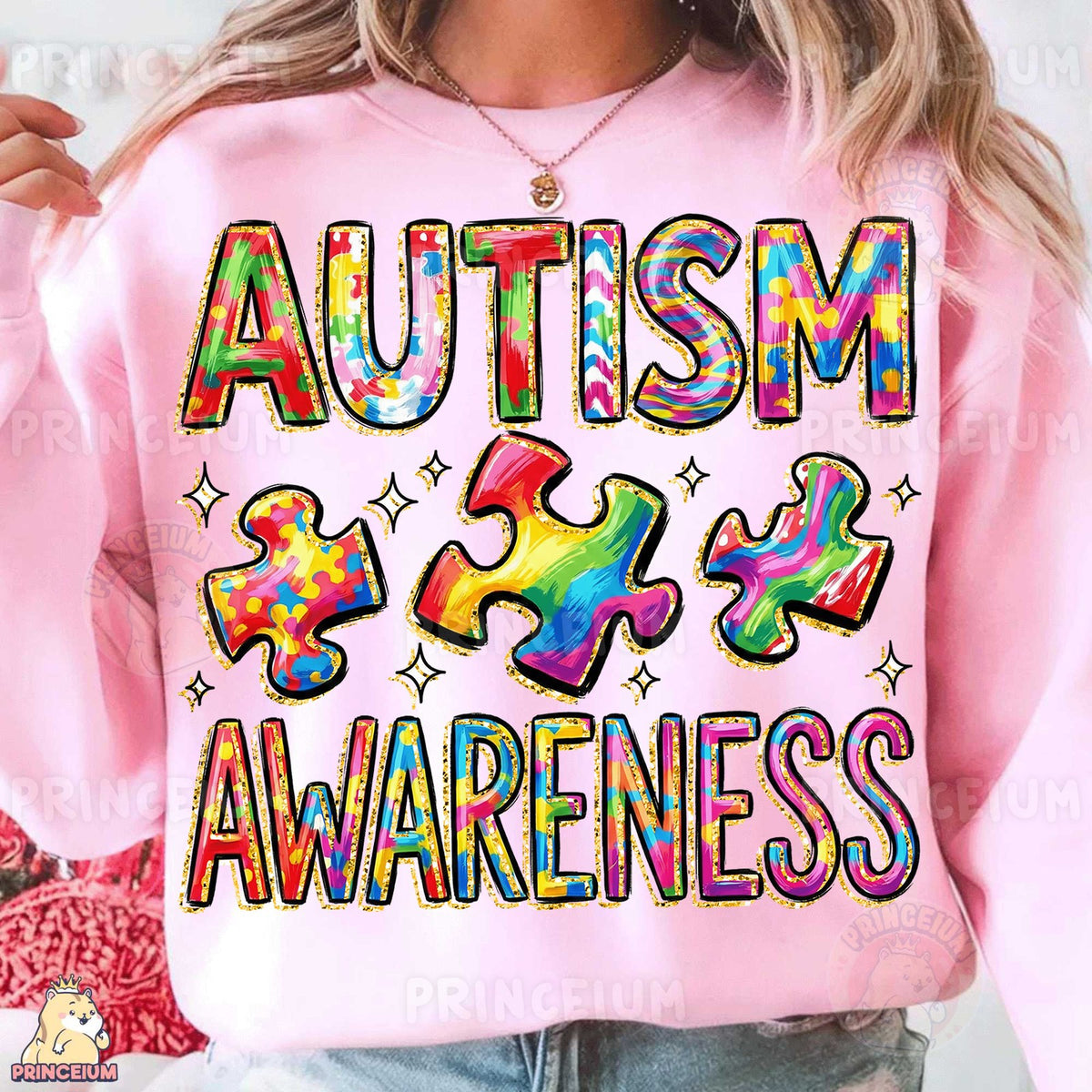 Autism Awareness Puzzle Pieces