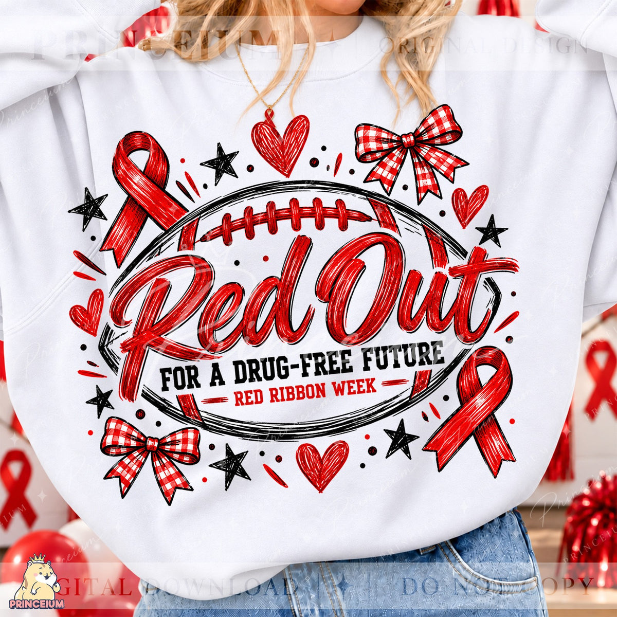 Red Out Red Ribbon Week