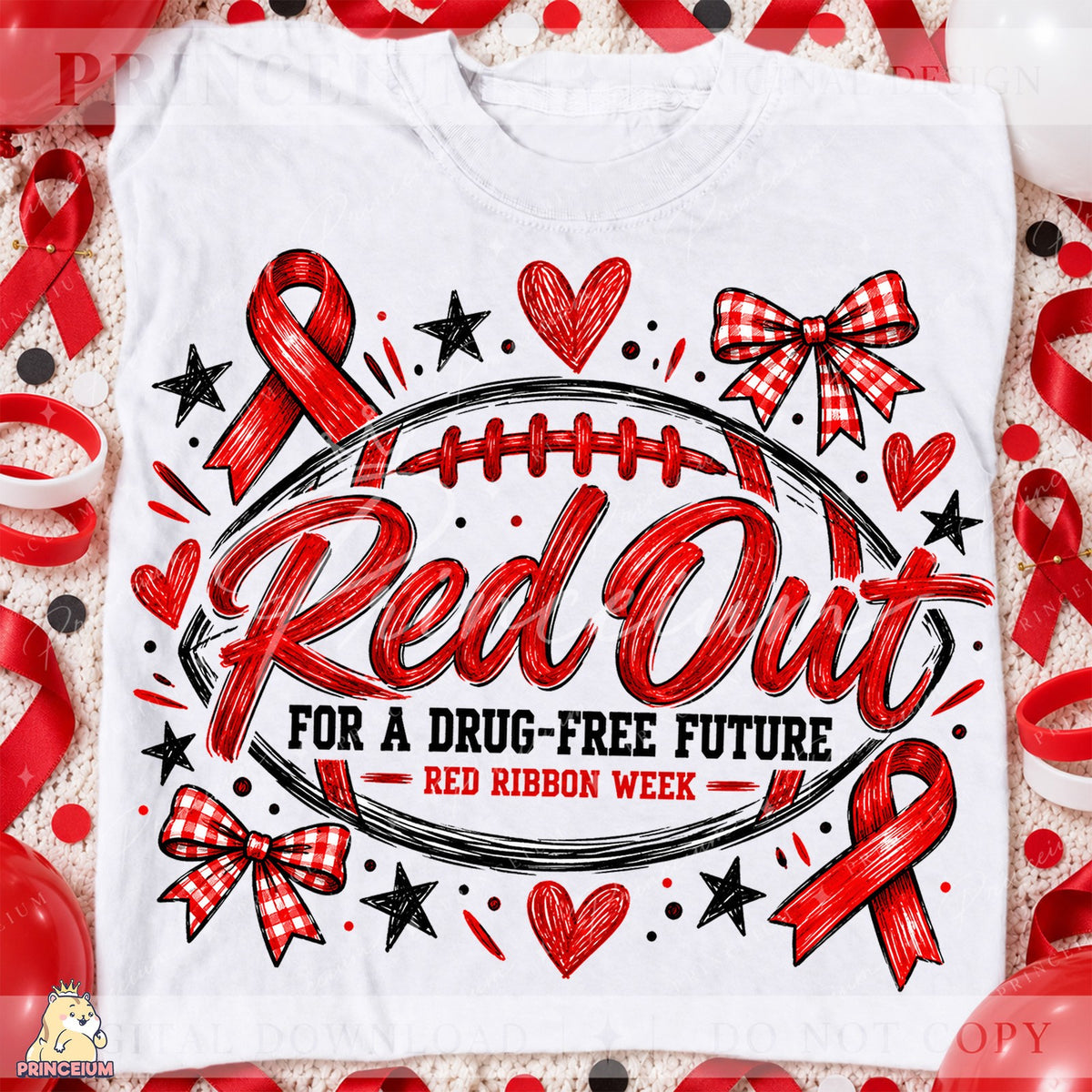 Red Out Red Ribbon Week