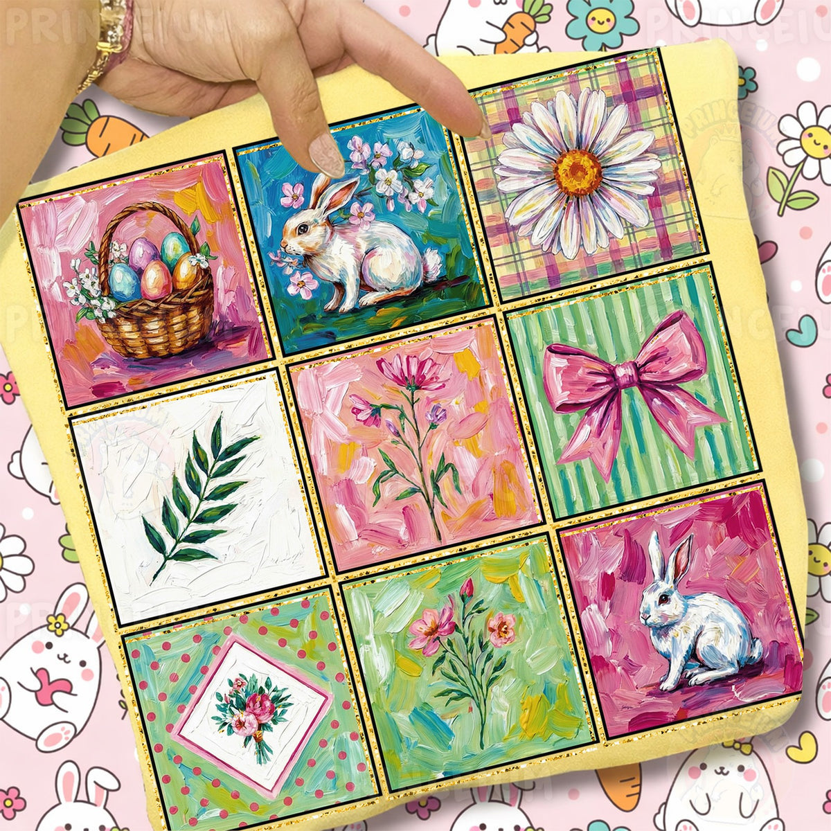 Easter Bunny Patchwork Quilt
