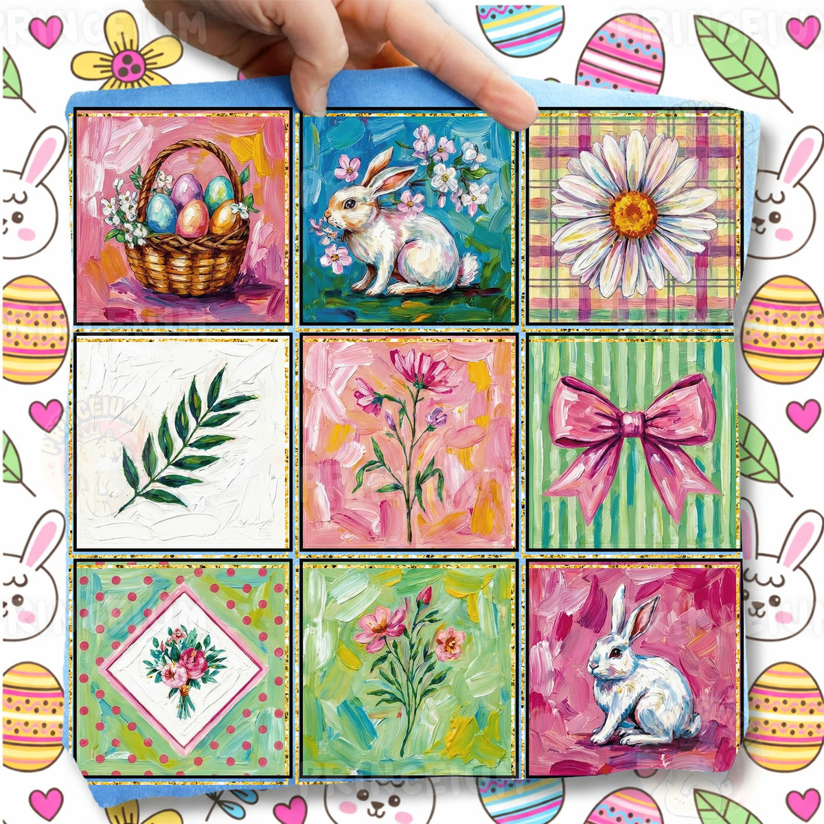 Easter Bunny Patchwork Quilt