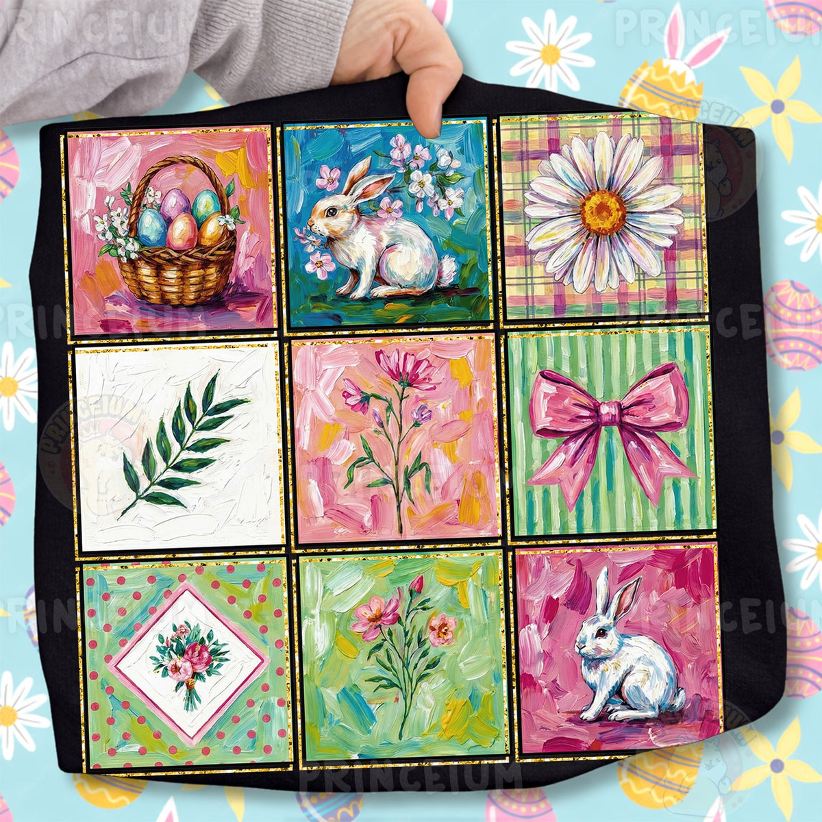 Easter Bunny Patchwork Quilt