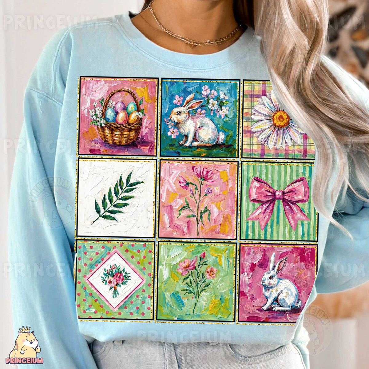 Easter Bunny Patchwork Quilt
