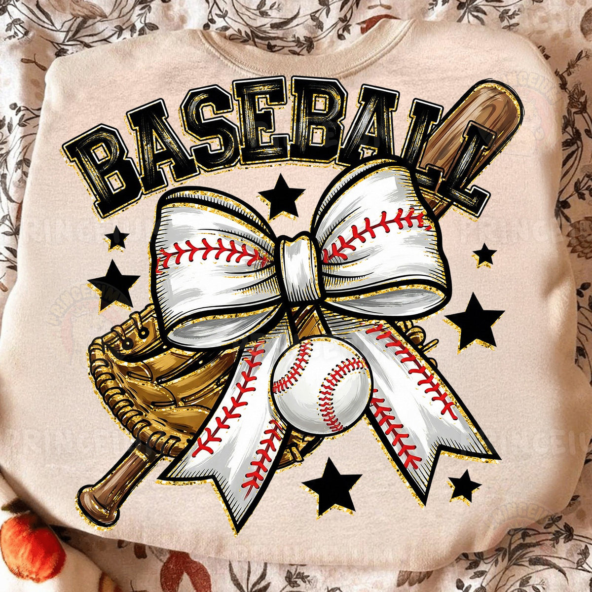 Coquette Baseball Bow