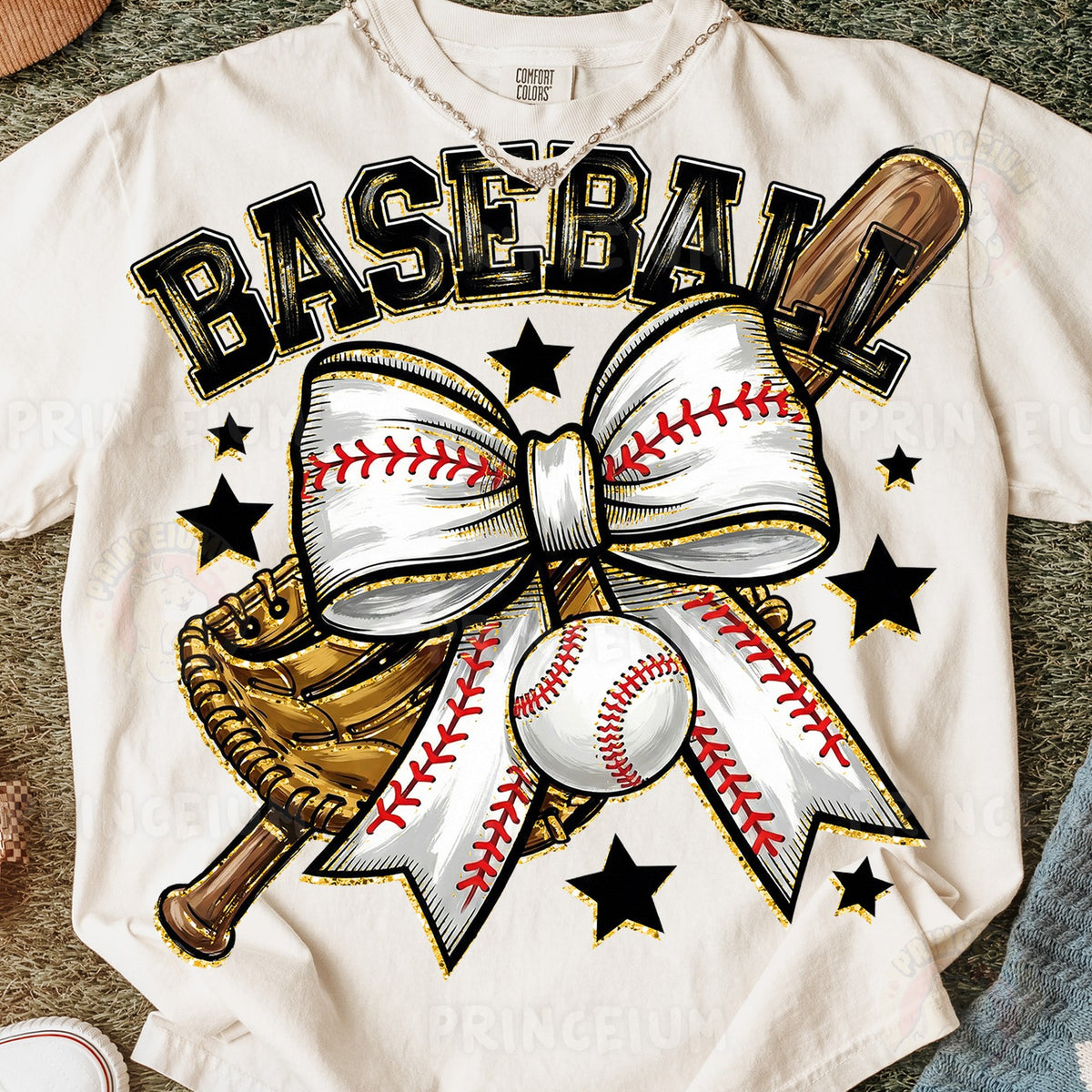Coquette Baseball Bow