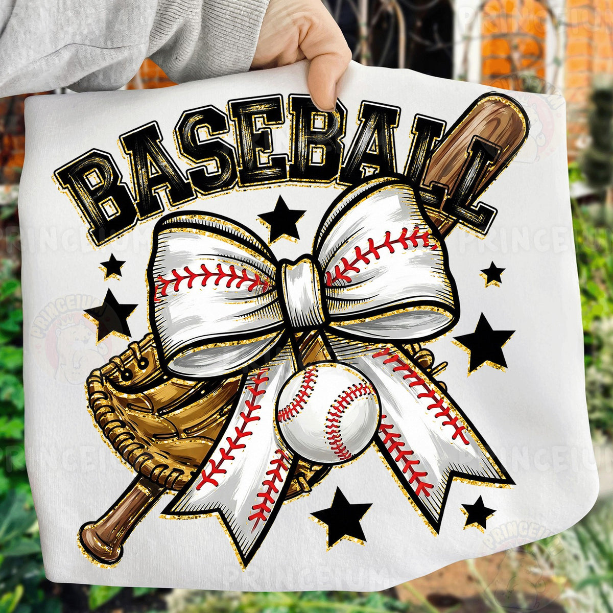 Coquette Baseball Bow