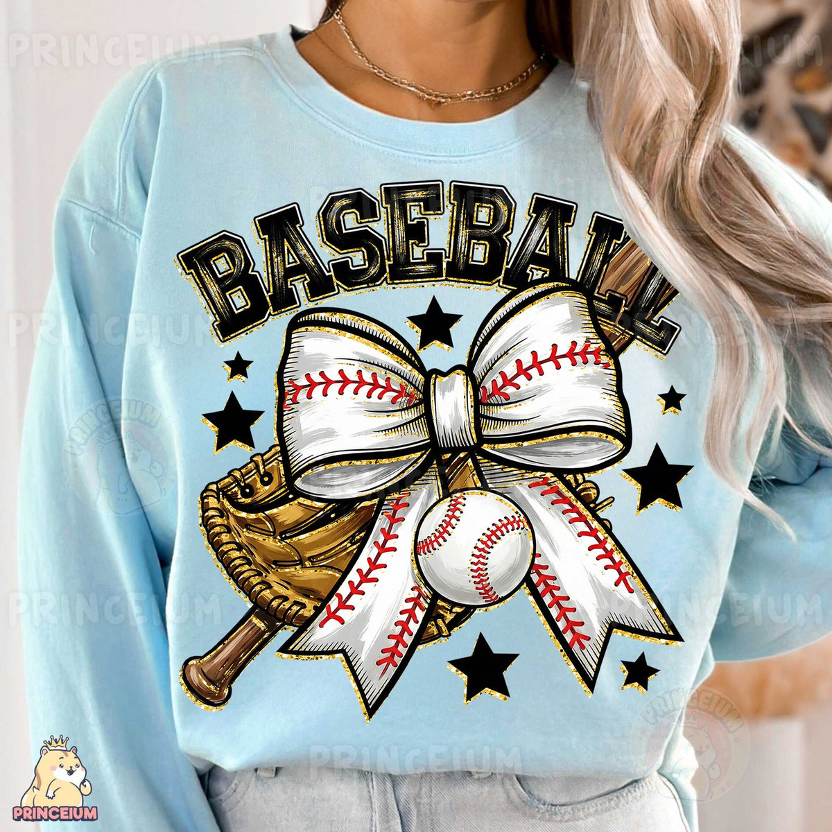 Coquette Baseball Bow