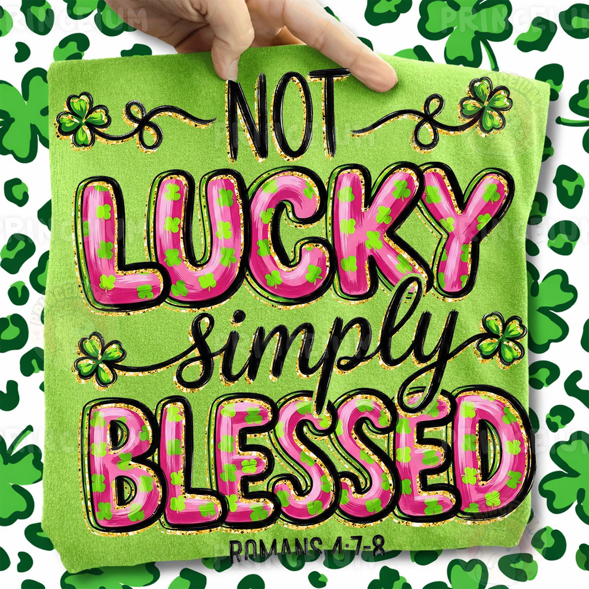 Not Lucky Simply Blessed