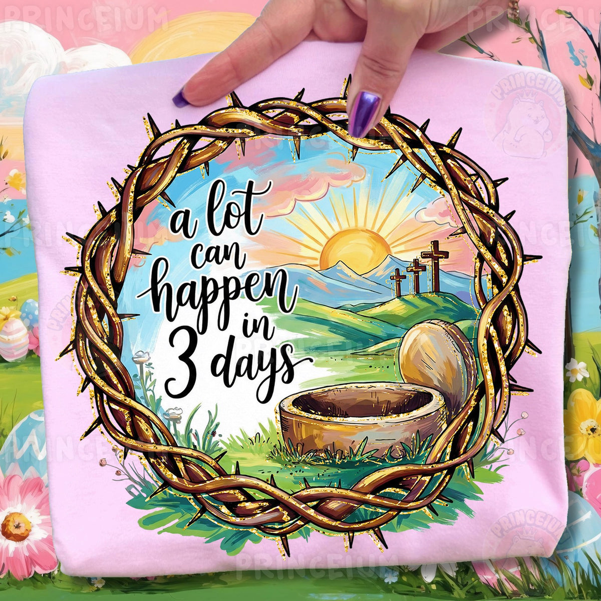 Easter Empty Tomb Crown of Thorns