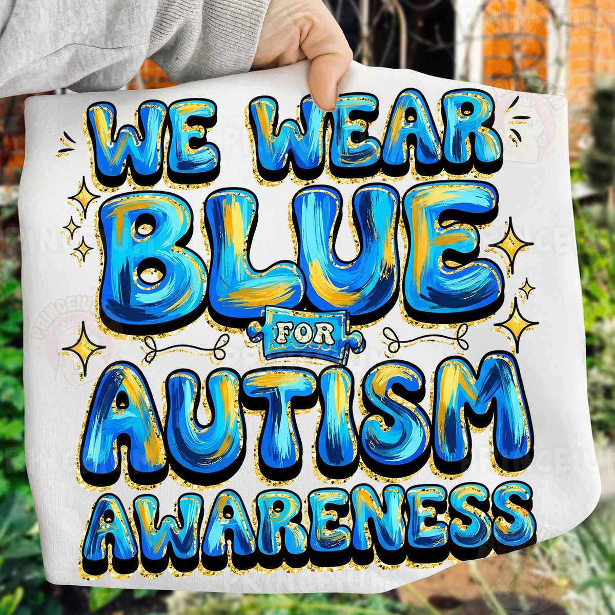 We Wear Blue for Autism Awareness