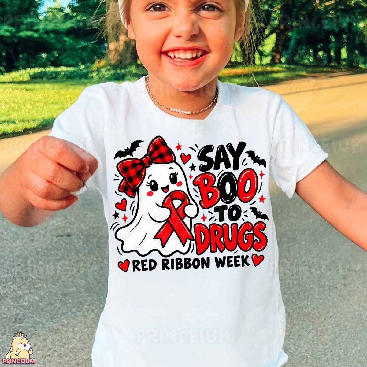 Say Boo to Drugs Ghost – Boy & Girl Set