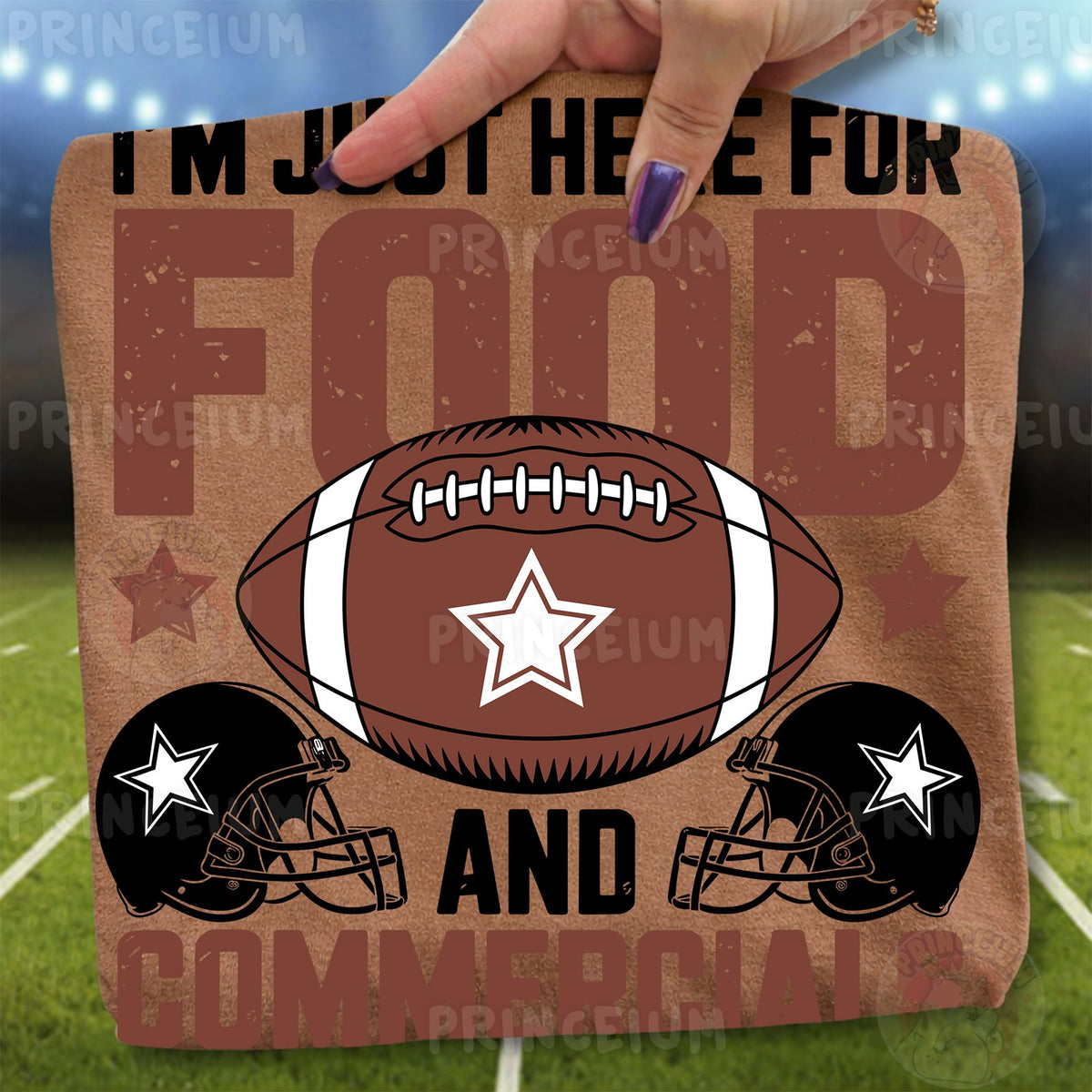 Football Food and Commercials