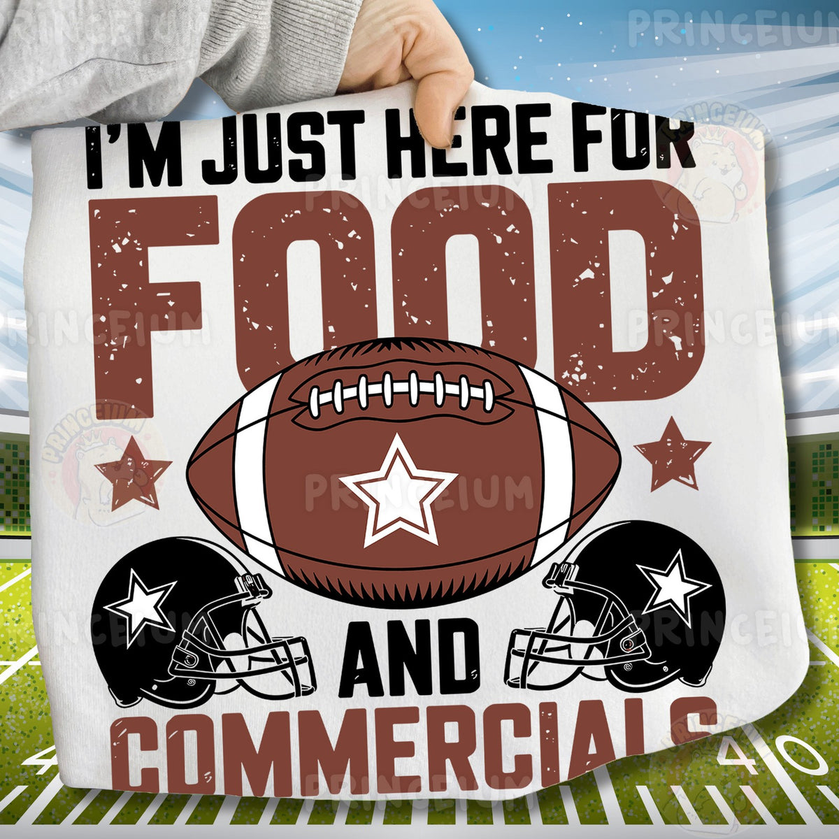 Football Food and Commercials