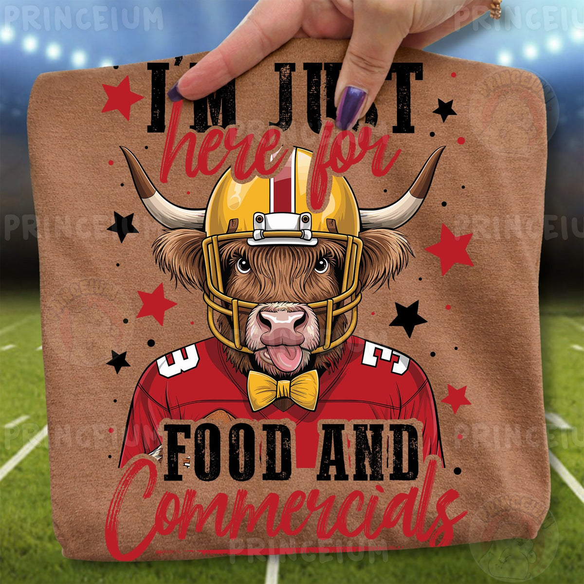 Highland Cow Food and Commercials
