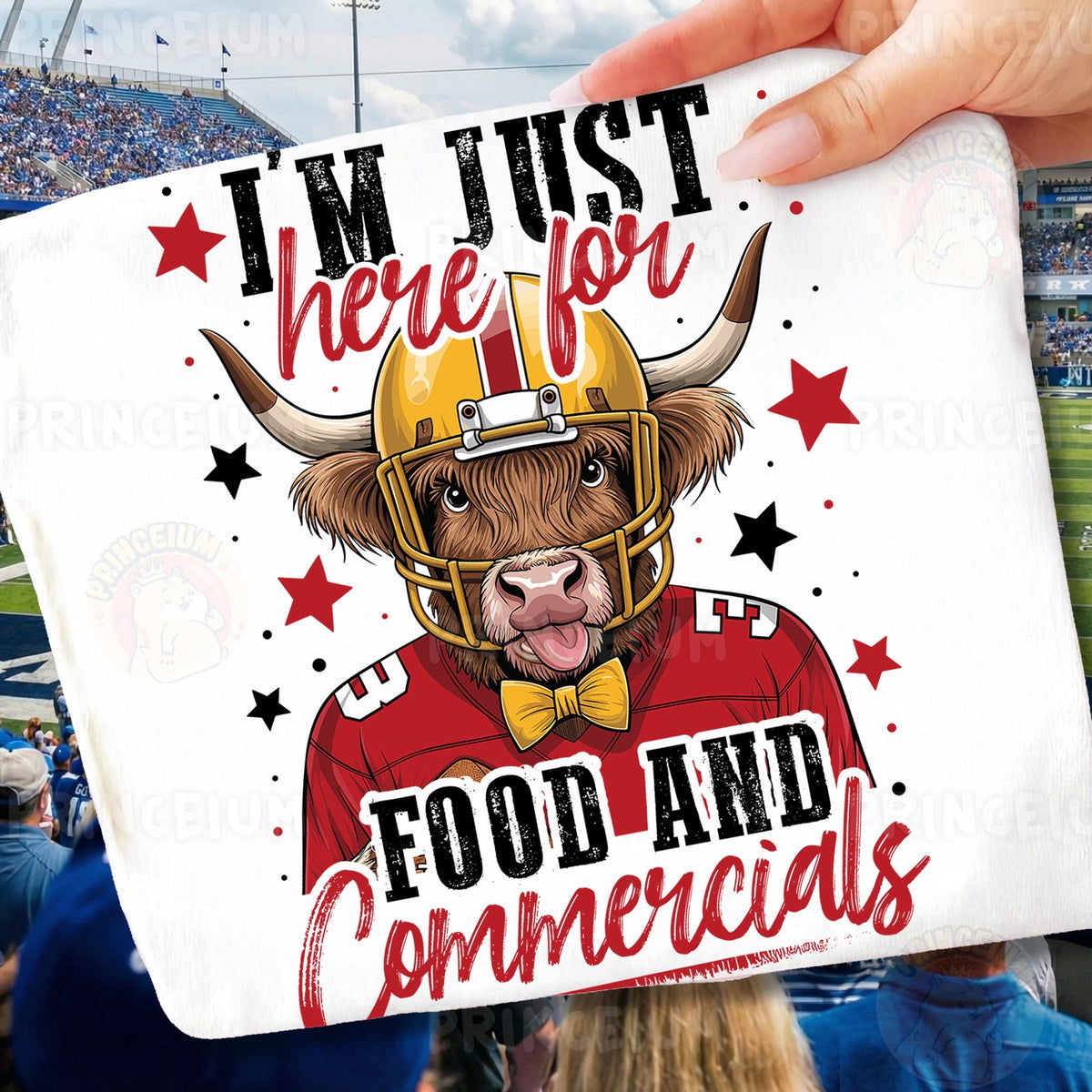 Highland Cow Food and Commercials