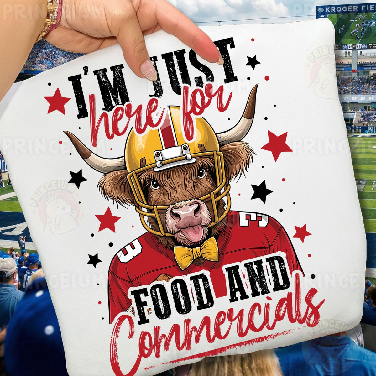 Highland Cow Food and Commercials