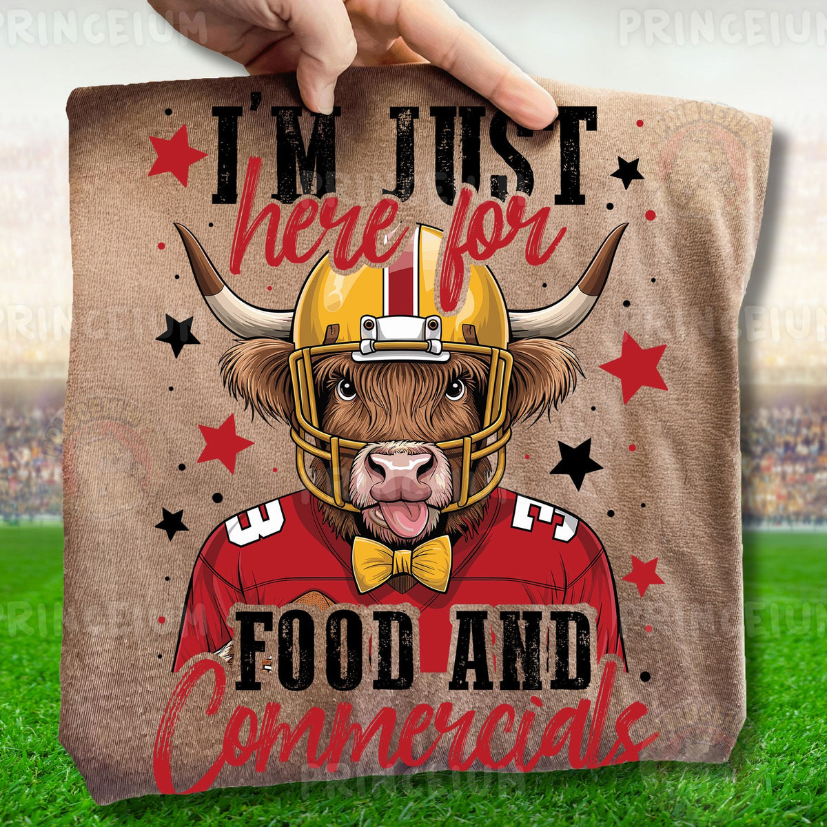 Highland Cow Food and Commercials