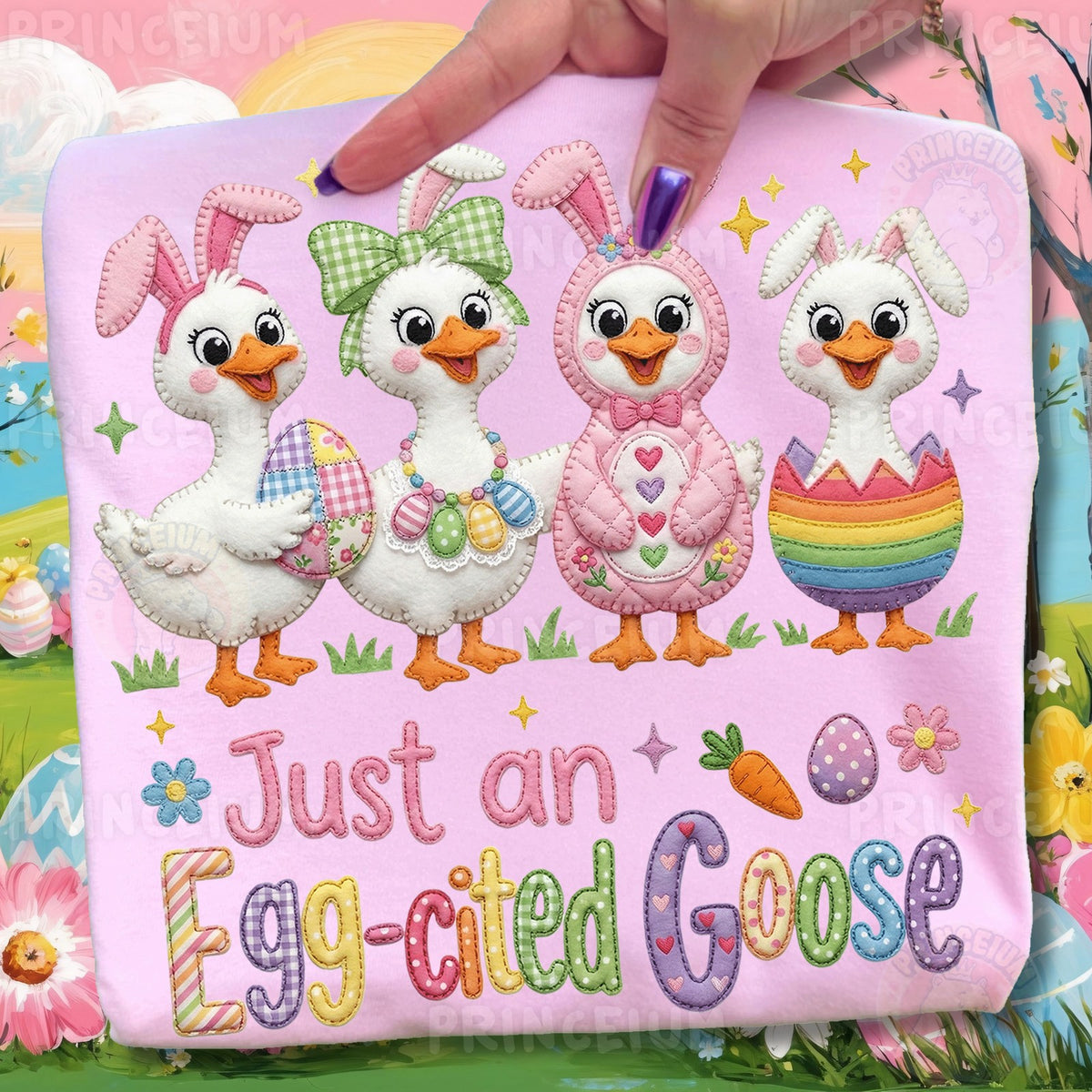 Just an Egg-cited Goose