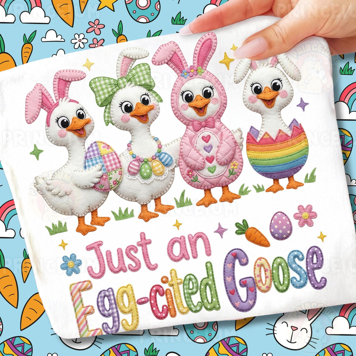 Just an Egg-cited Goose