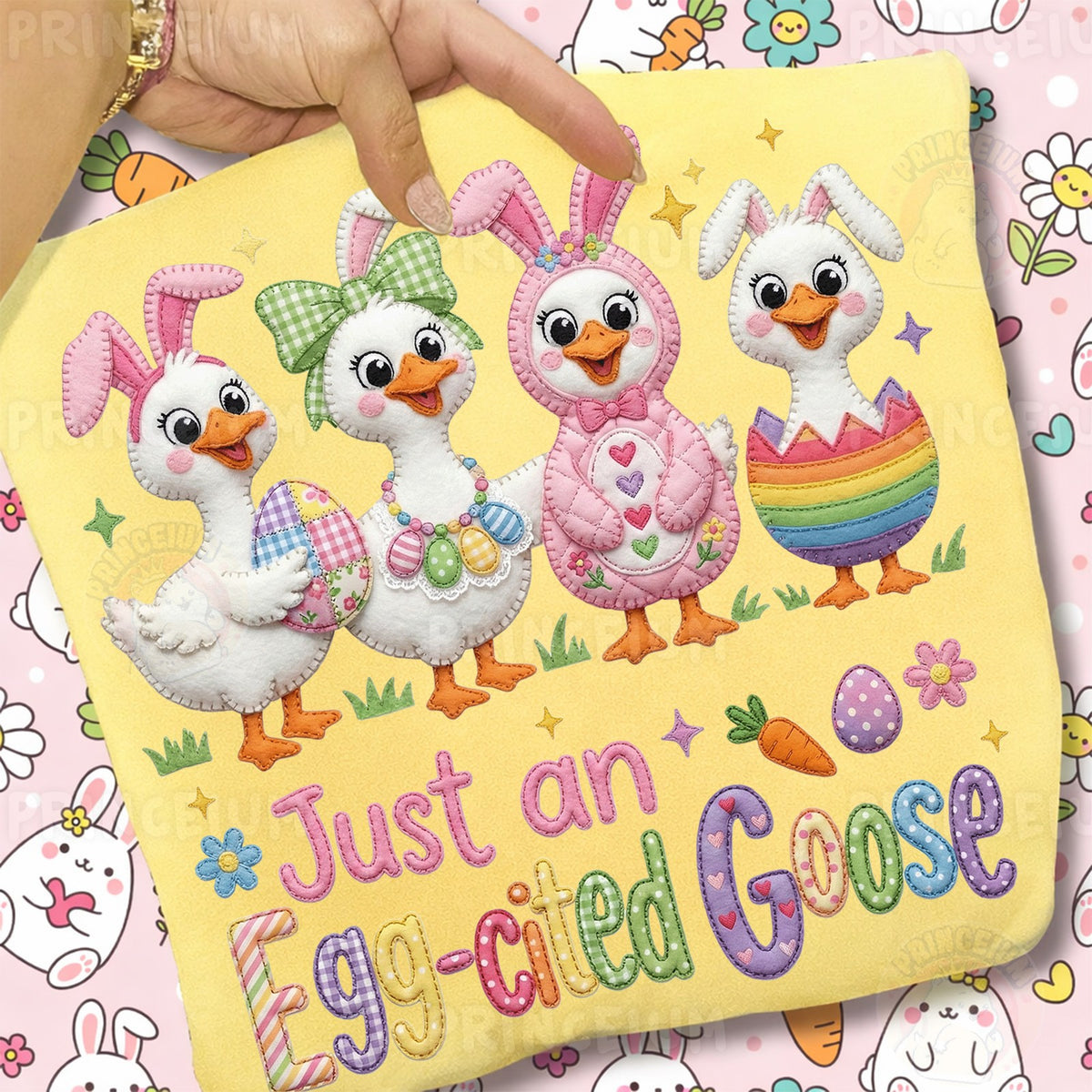 Just an Egg-cited Goose