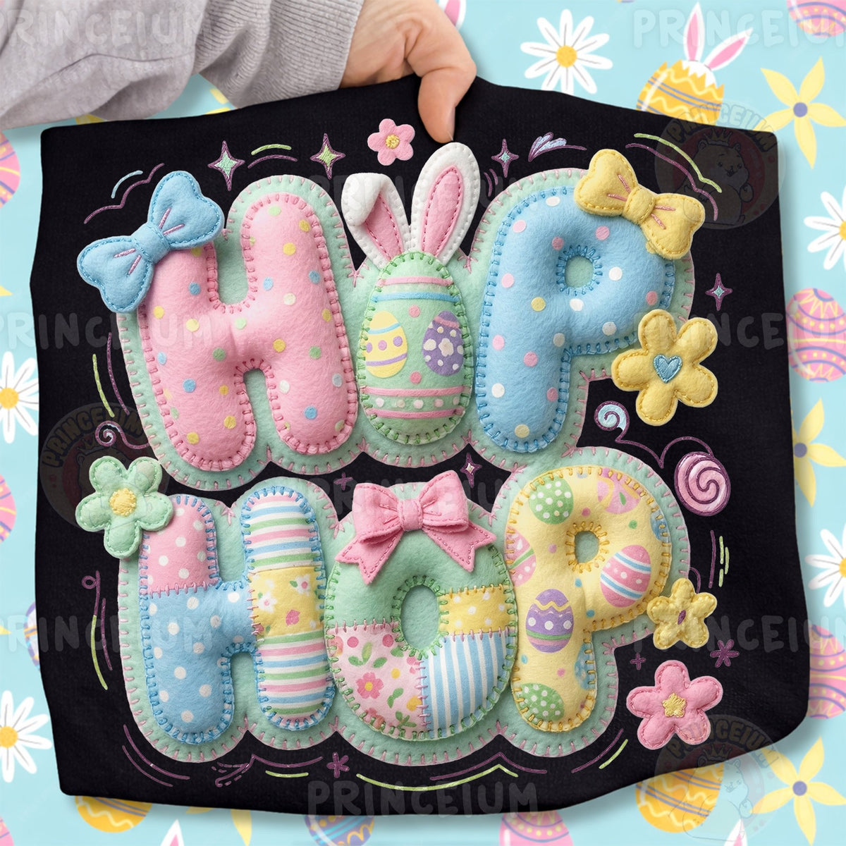 Happy Easter Felt Letters