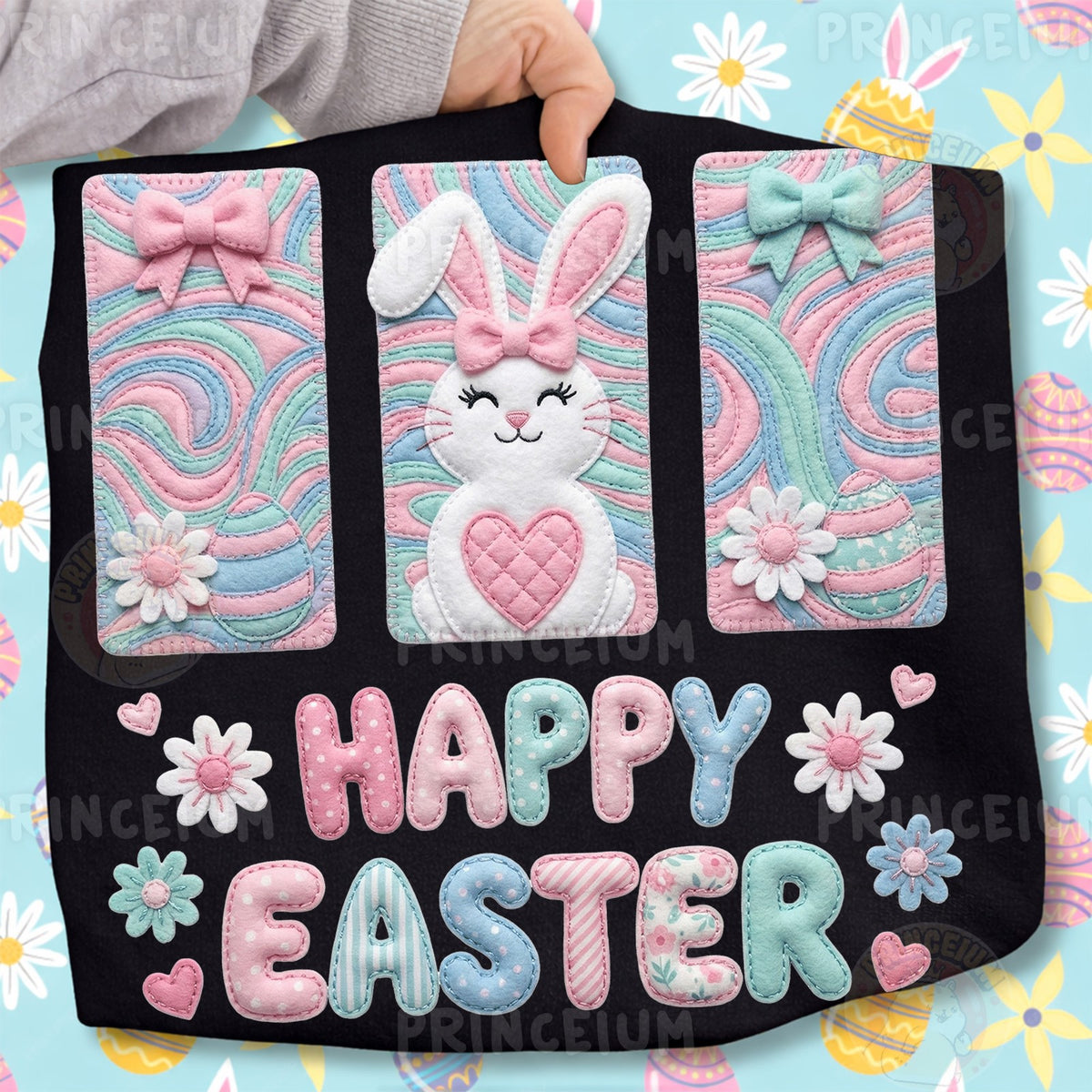 Happy Easter Bunny Patchwork