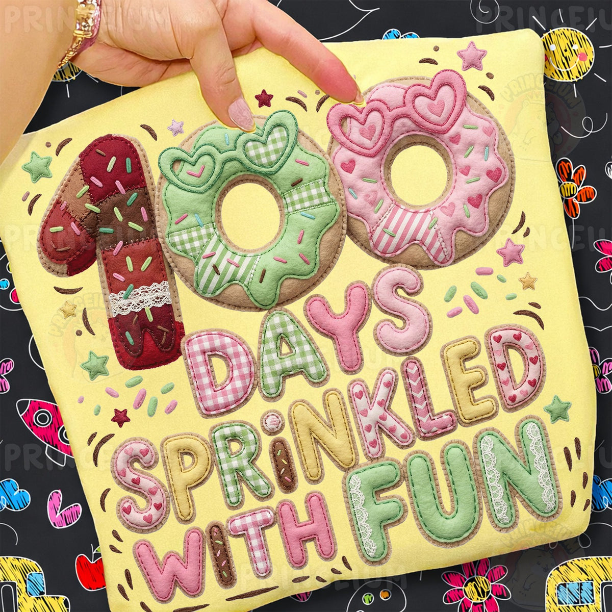 Rainbow Apple 100 Days of School Bundle
