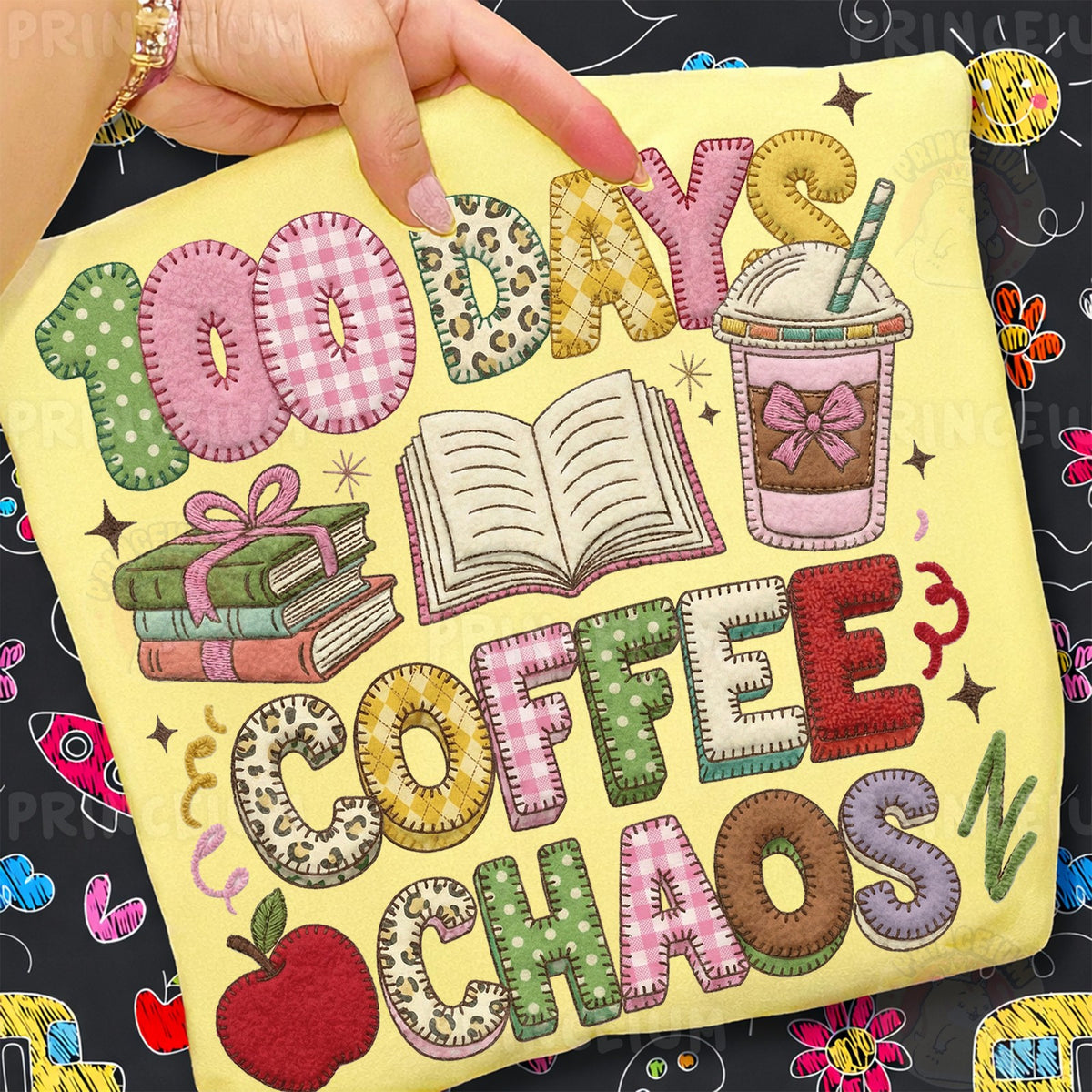 Rainbow Apple 100 Days of School Bundle