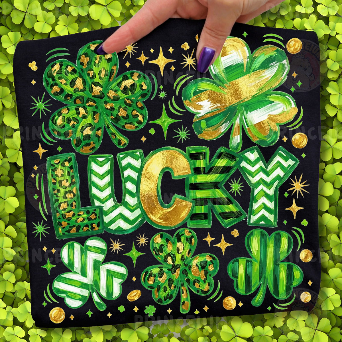Lucky Lightning Bolt & Shamrock St Patrick's Day Bundle