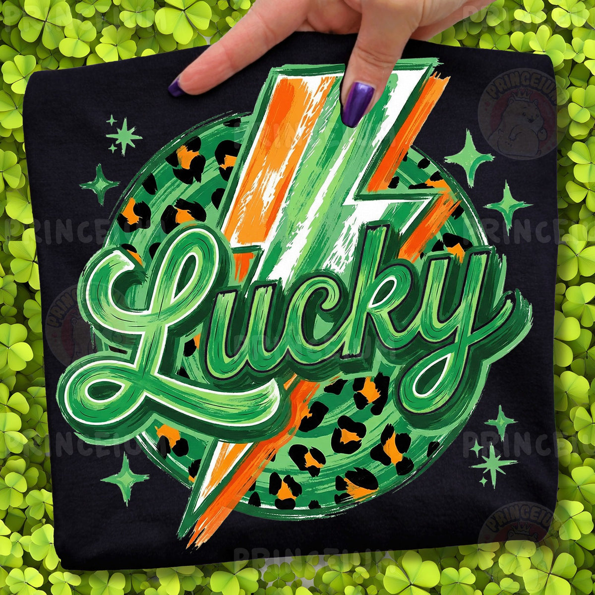 Lucky Lightning Bolt & Shamrock St Patrick's Day Bundle