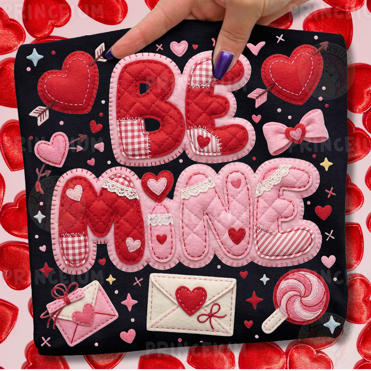 Be Mine Quilted Valentine