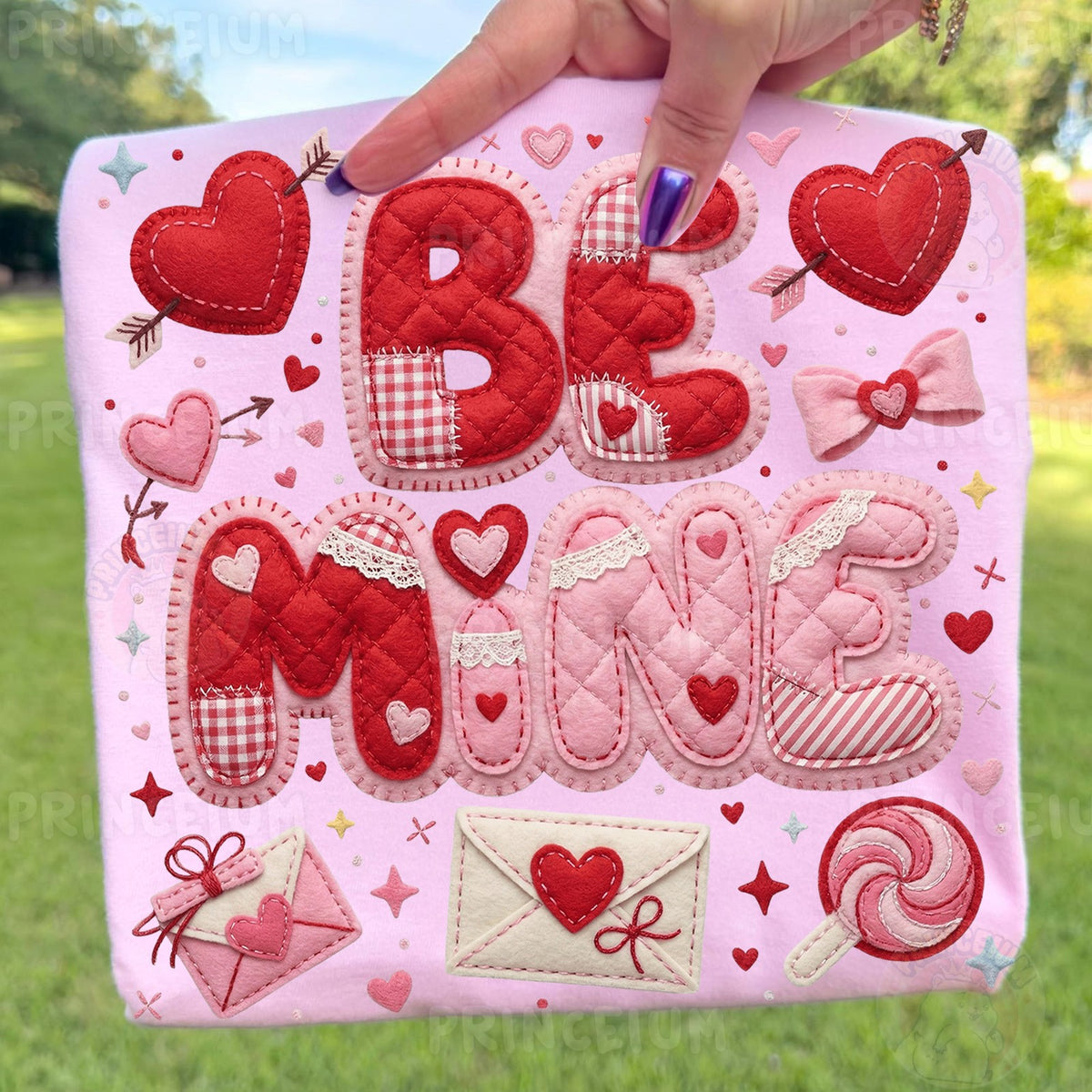 Be Mine Quilted Valentine