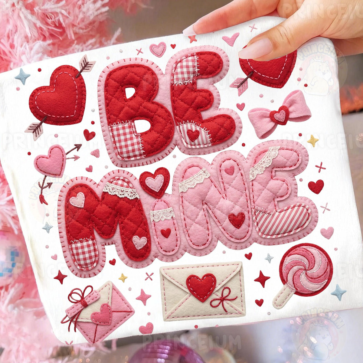 Be Mine Quilted Valentine