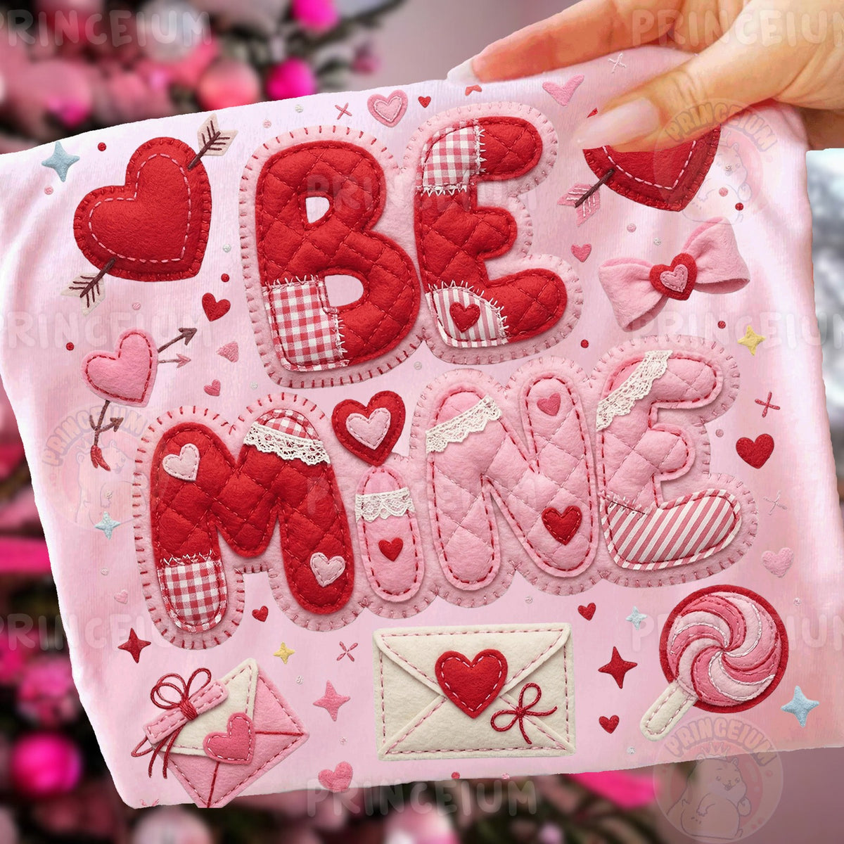 Be Mine Quilted Valentine