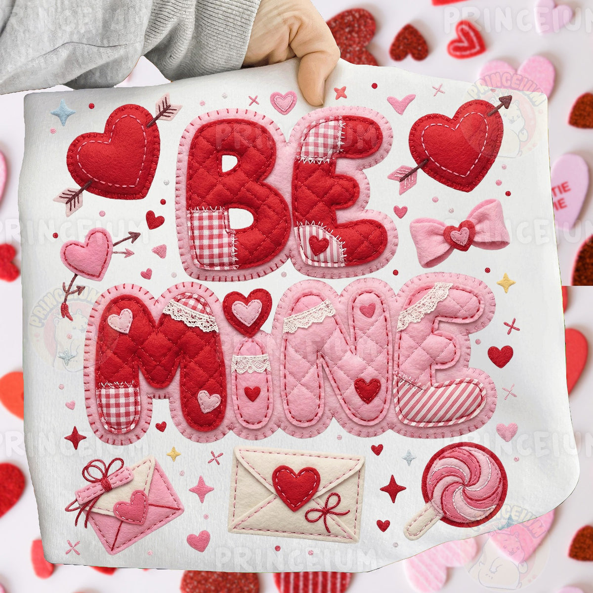 Be Mine Quilted Valentine