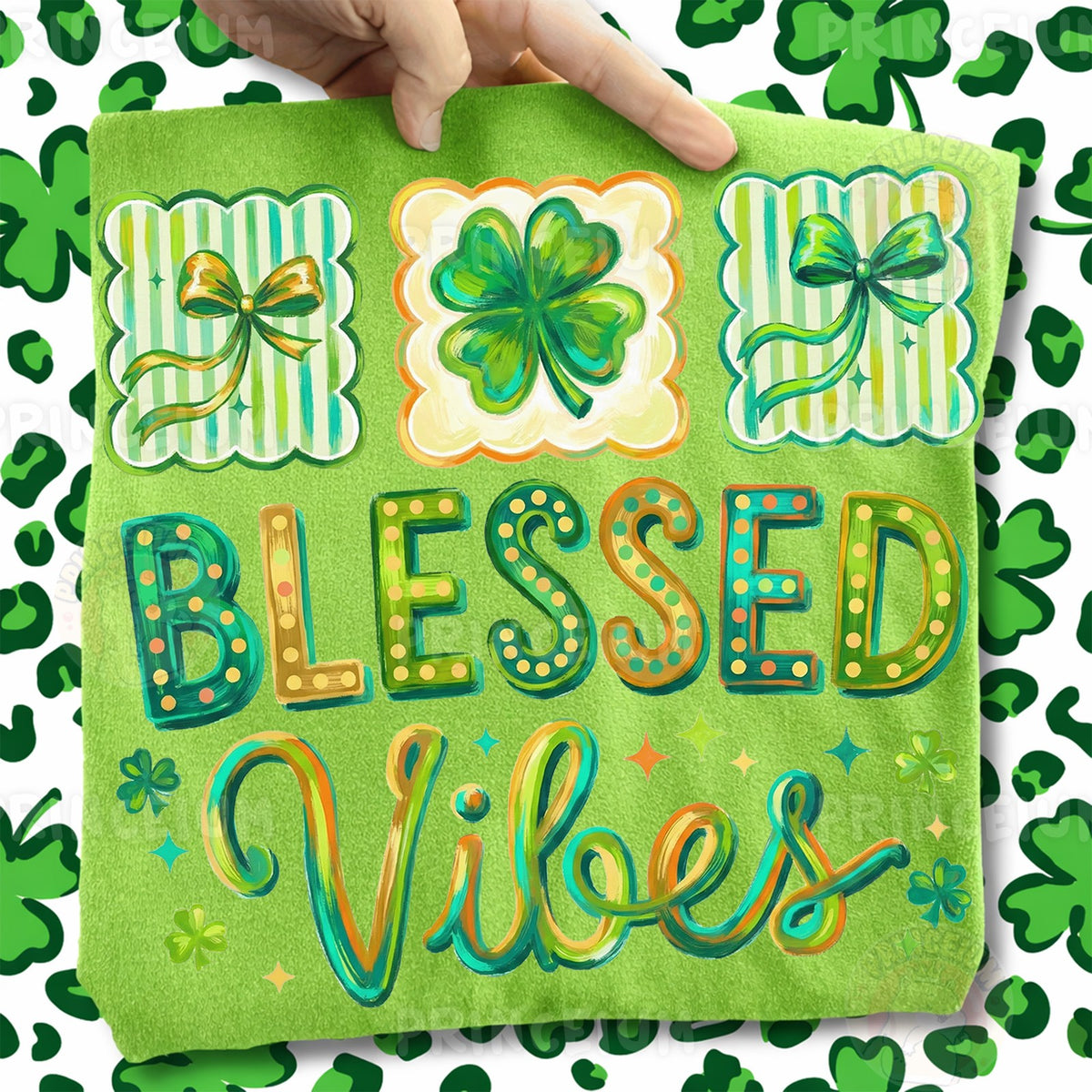 Blessed Vibes St. Patrick's Day