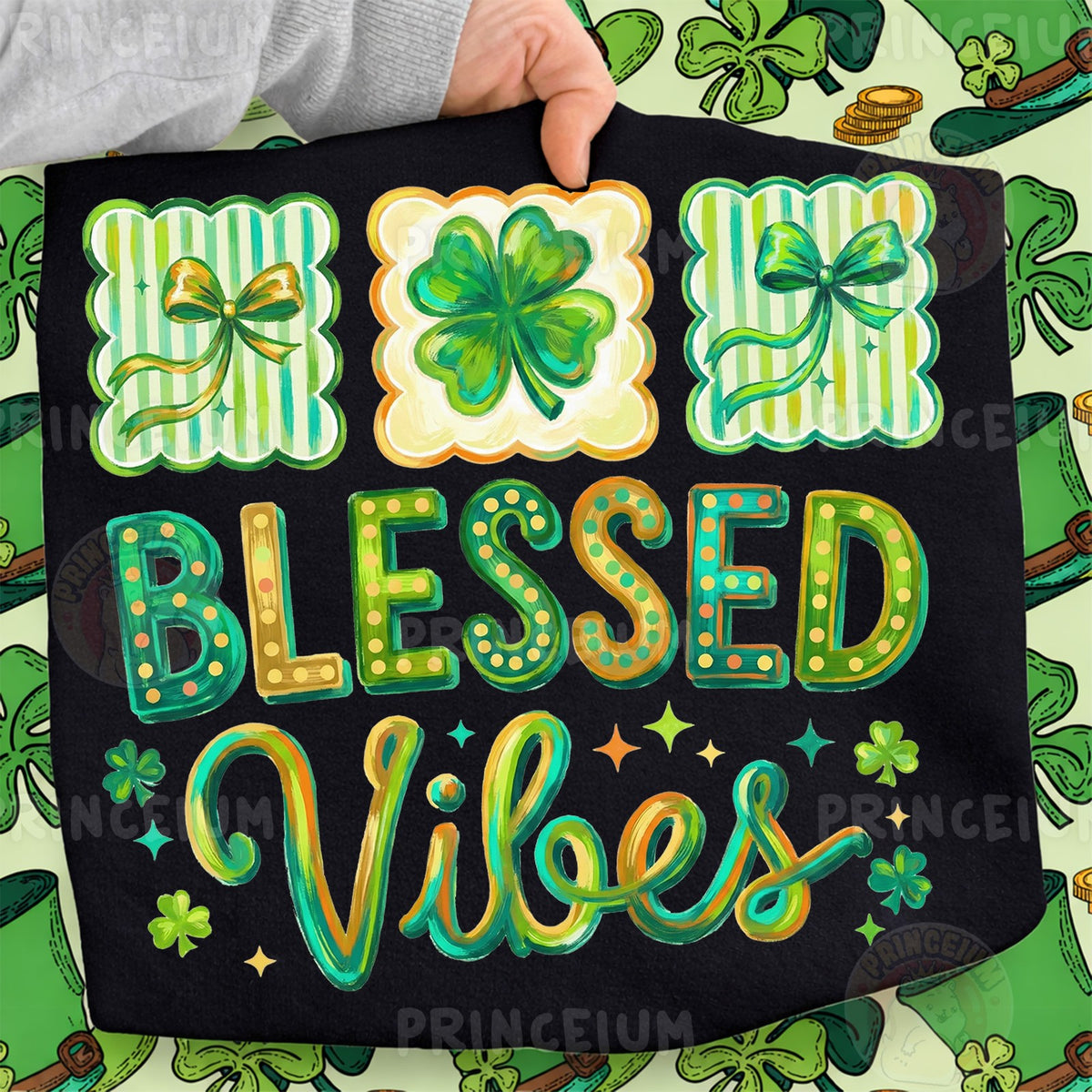 Blessed Vibes St. Patrick's Day