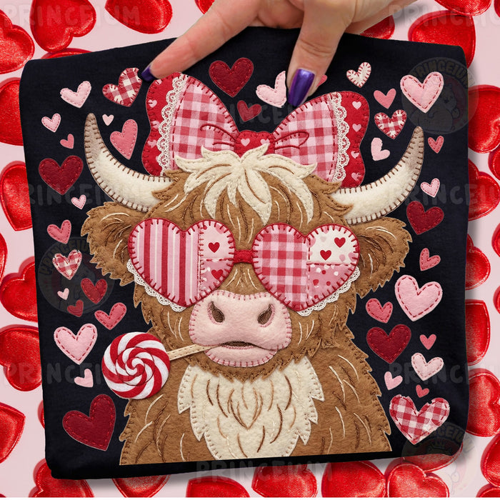 Valentine Highland Cow