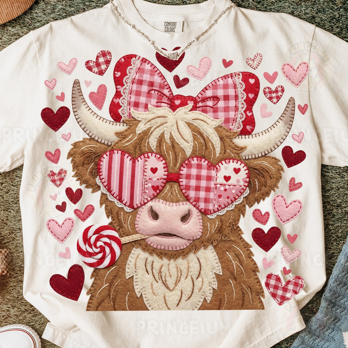 Valentine Highland Cow
