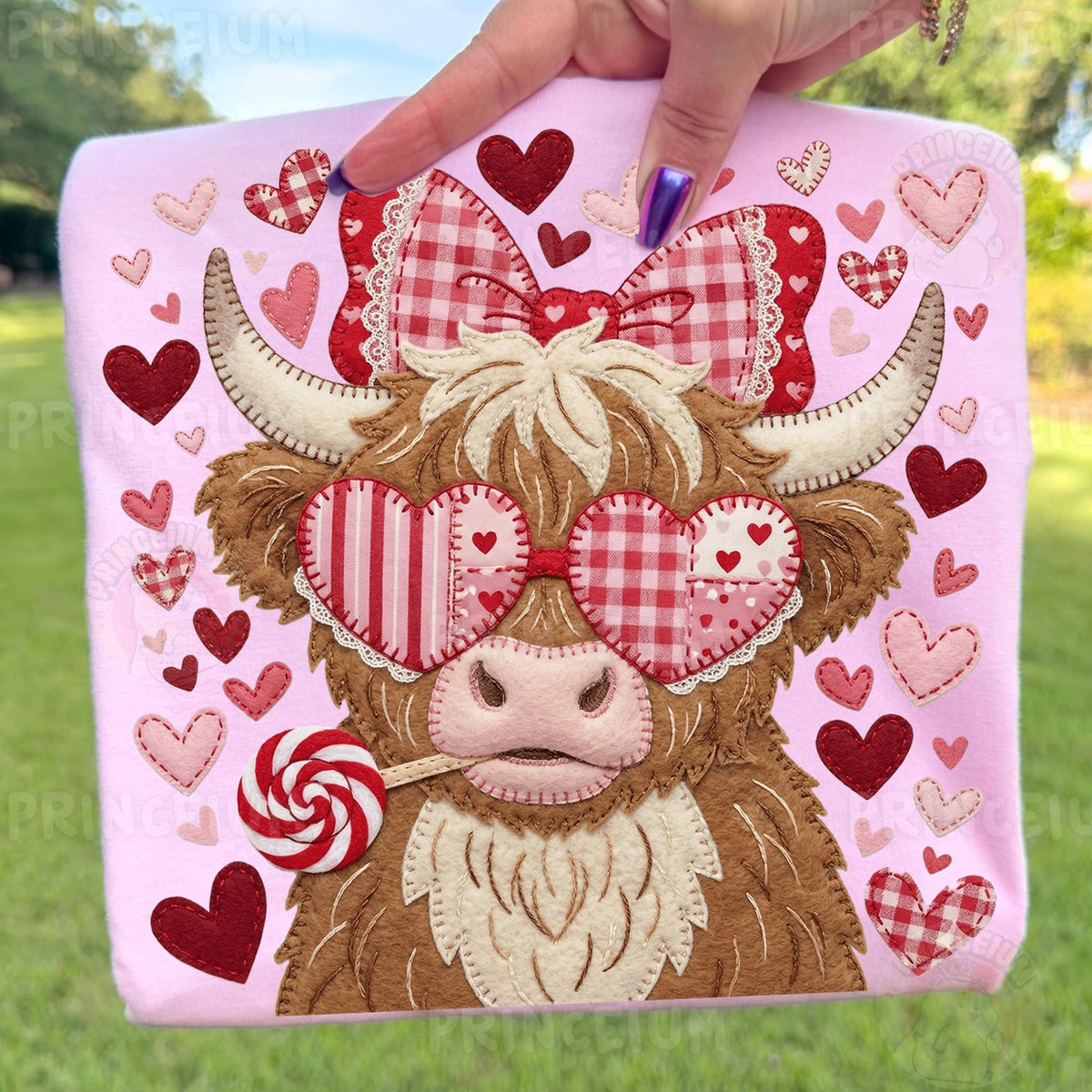 Valentine Highland Cow