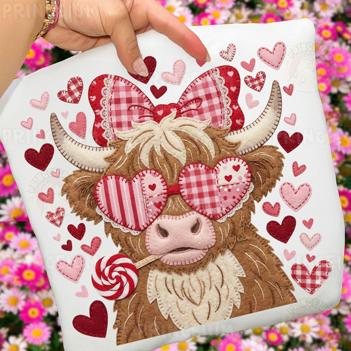 Valentine Highland Cow