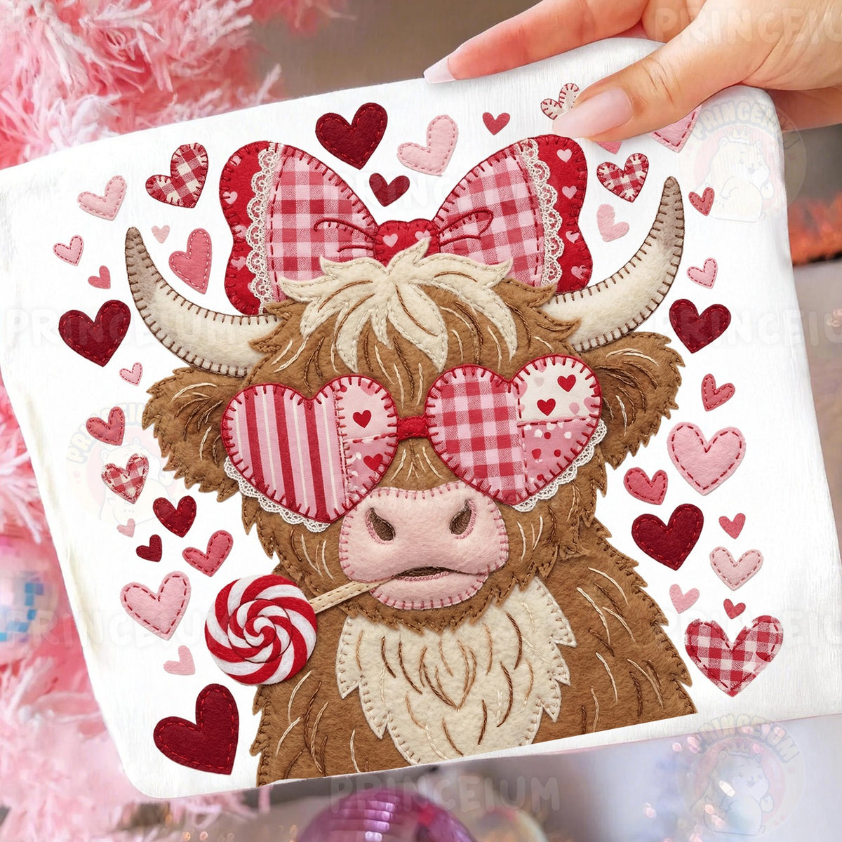Valentine Highland Cow