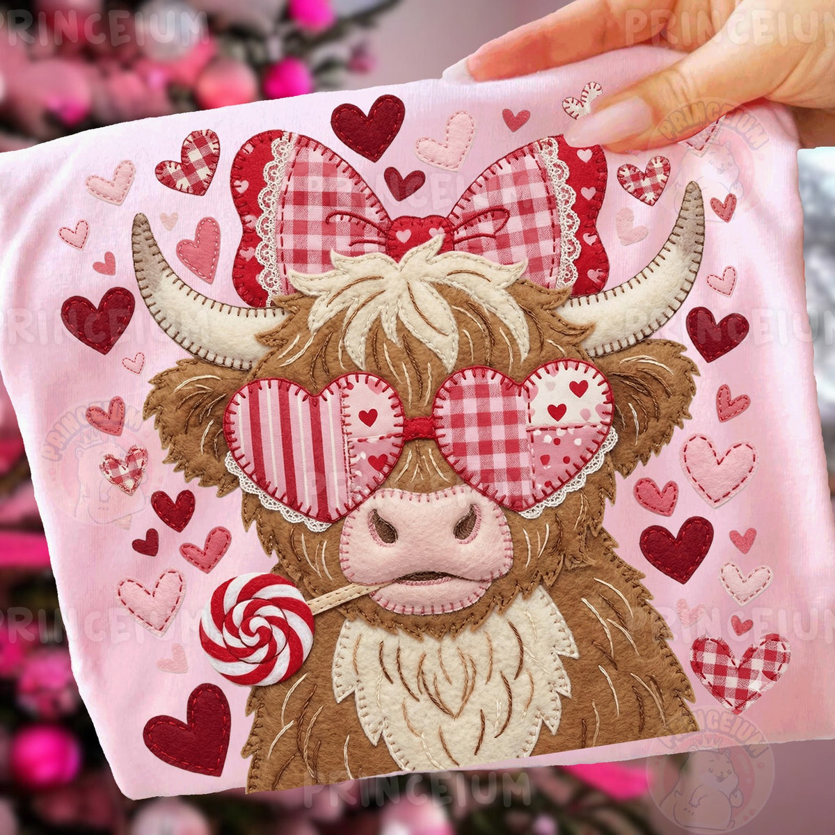 Valentine Highland Cow