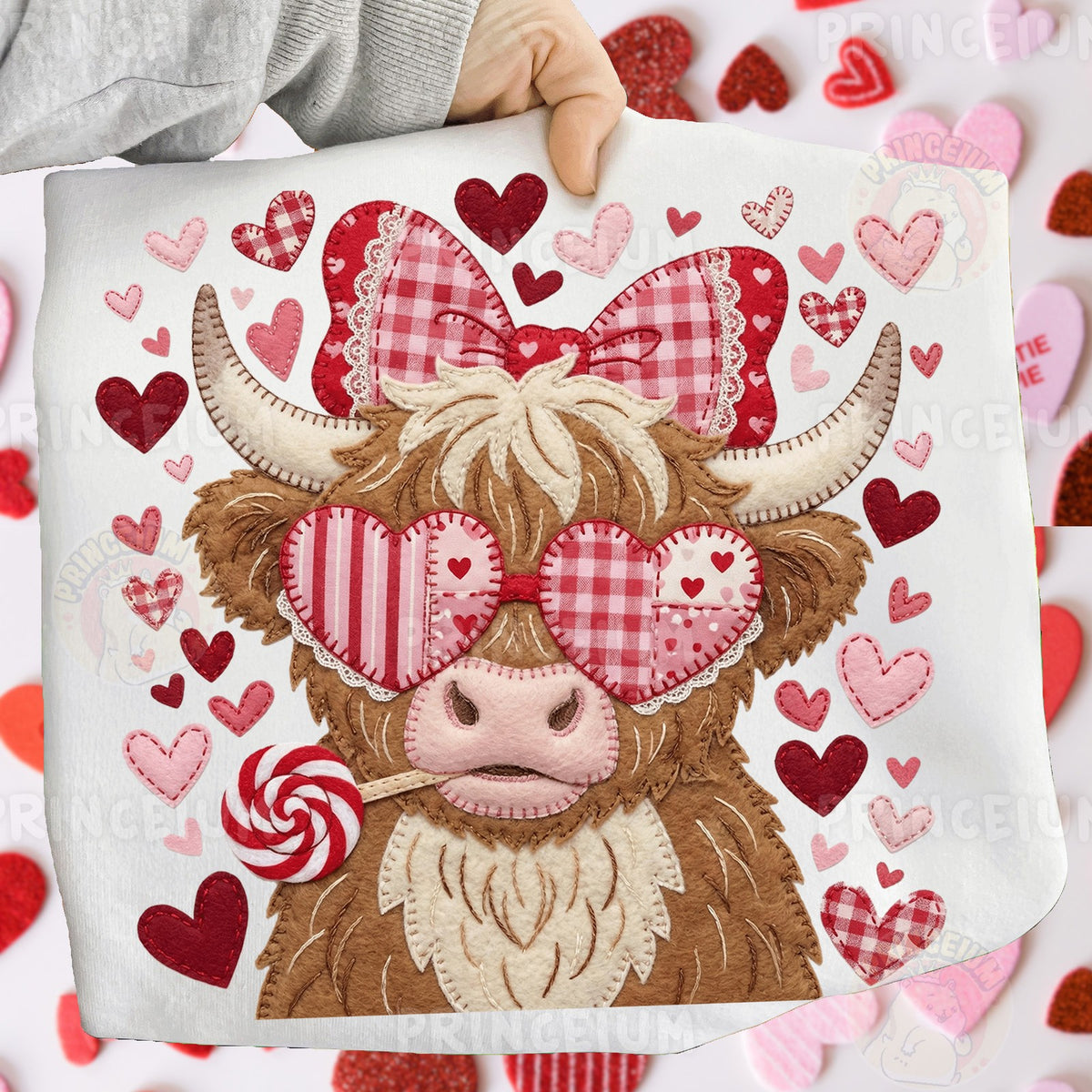 Valentine Highland Cow
