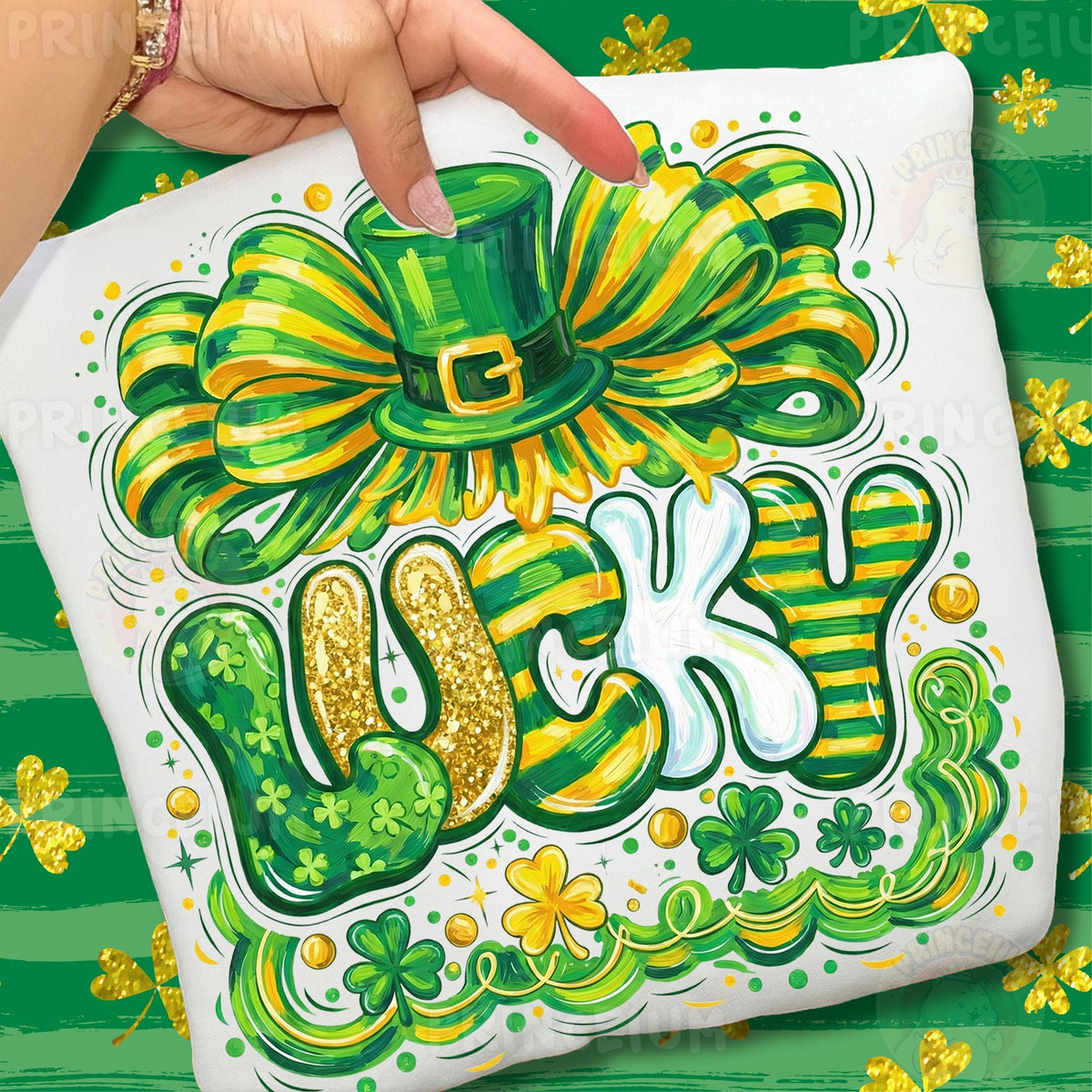 Lucky Leprechaun Bow