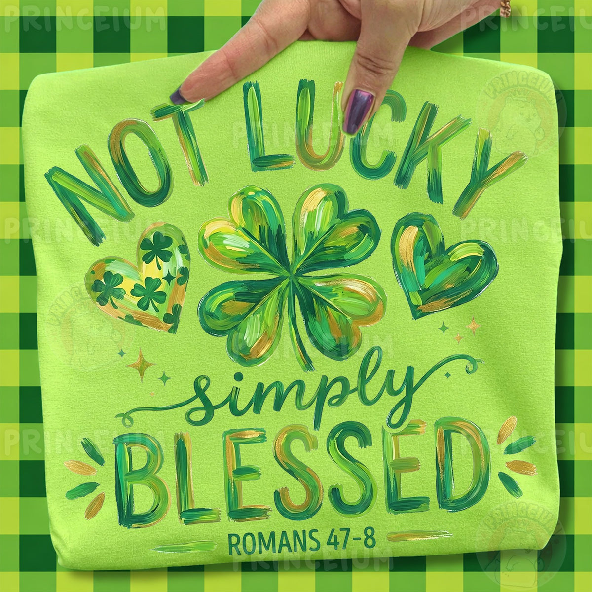 Not Lucky Simply Blessed