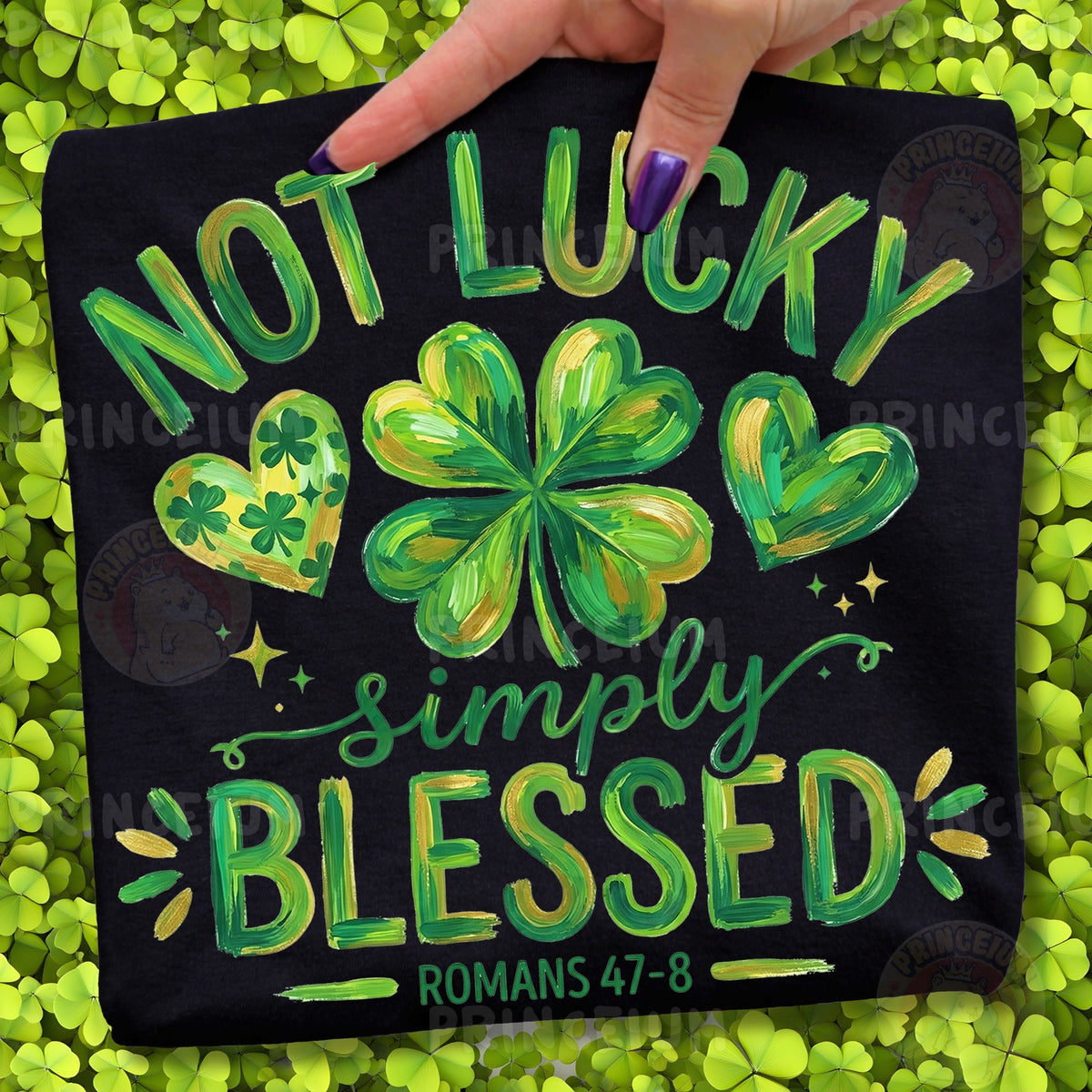 Not Lucky Simply Blessed