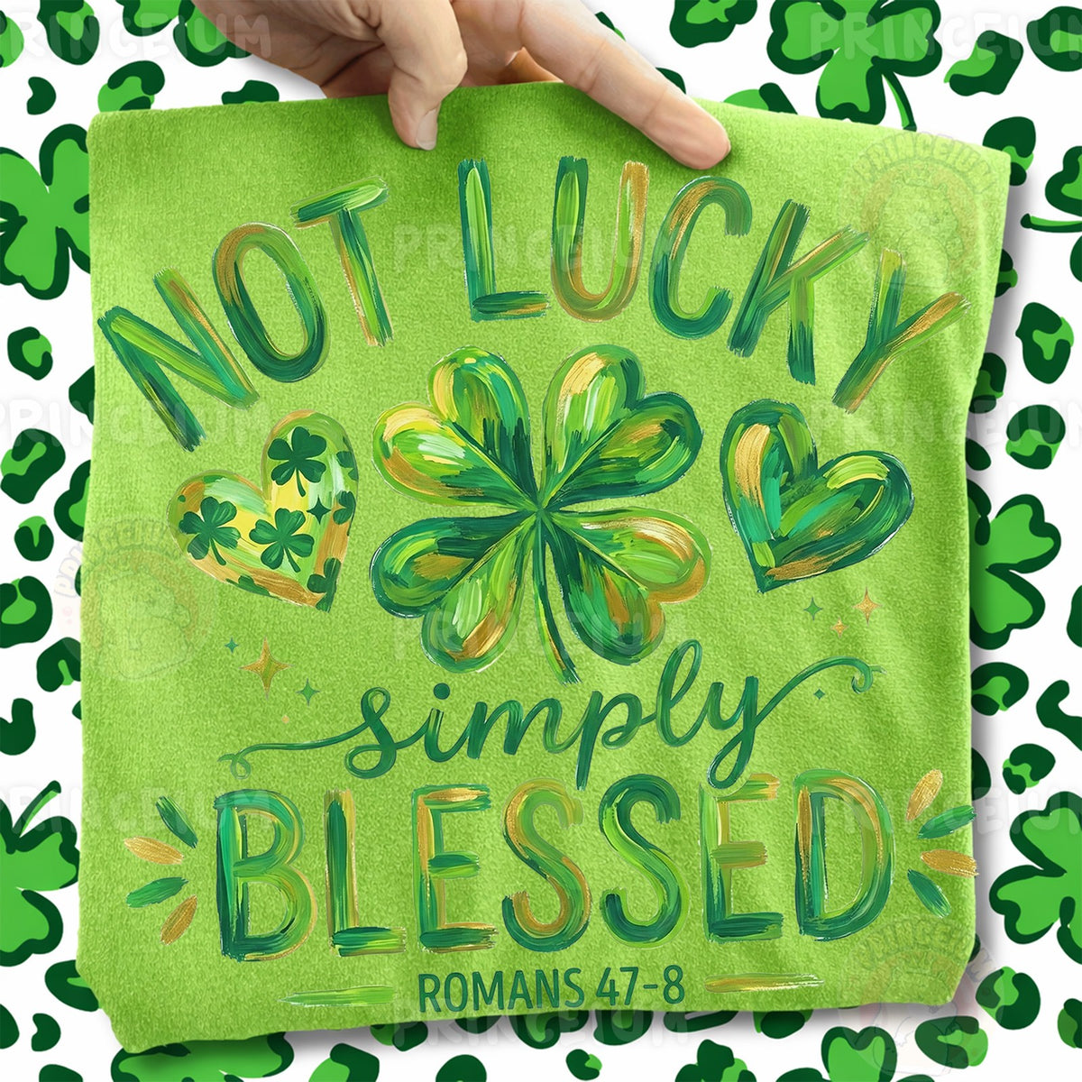 Not Lucky Simply Blessed