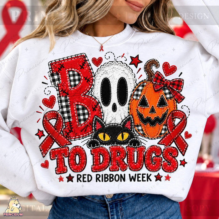 Boo To Drugs Red Ribbon Week